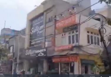 fire in shop