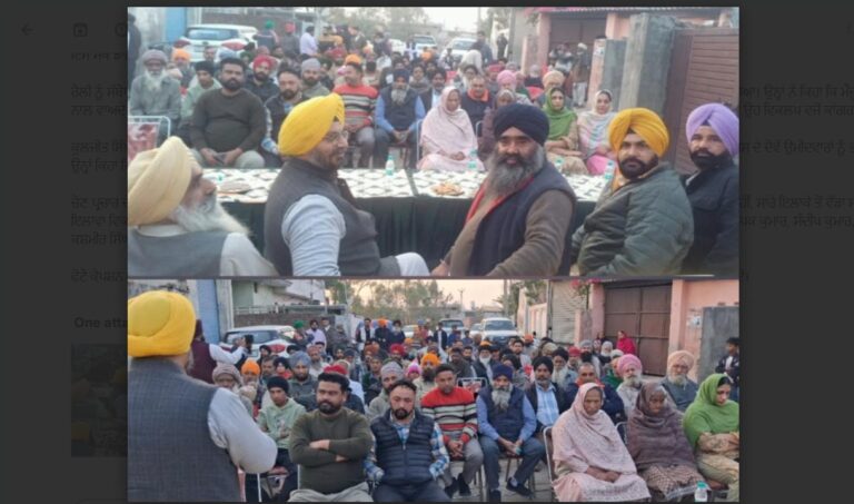 ਸਾਬਕਾ ਕਾਂਗਰਸੀ MLA ਕੁਲਜੀਤ ਨਾਗਰਾ ਨੇ ਕਈ ਪਿੰਡਾਂ ‘ਚ ਕੀਤਾ ਚੋਣ ਪ੍ਰਚਾਰ