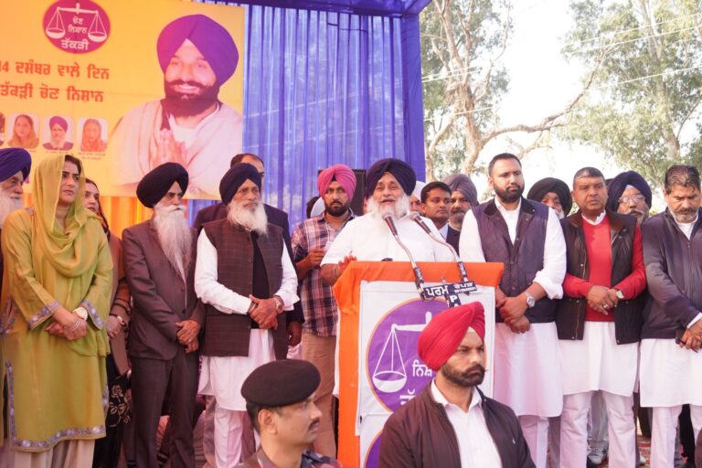 SSP ਨੂੰ ਛੁੱਟੀ ਭੇਜਣ ਦੇ ਫ਼ੈਸਲੇ ਨੇ ਸਾਬਤ ਕੀਤਾ ਕਿ ਵਰੁਣ ਸ਼ਰਮਾ ਦੀ ਆਡੀਓ ਅਸਲੀ ਹੈ : ਸੁਖਬੀਰ ਬਾਦਲ