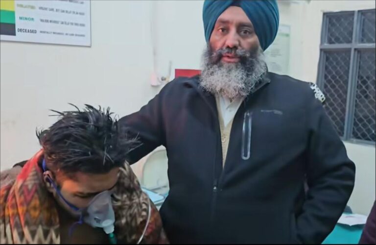 ਸਾਬਕਾ ਸਰਪੰਚ ਜਗਦੀਪ ਸਿੰਘ ਨੰਬਰਦਾਰ ਨੇ ਬਚਾਈ ਨੌਜਵਾਨ ਦੀ ਜਾਨ