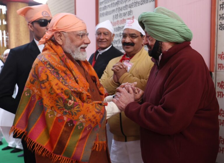 ਕੈਪਟਨ ਅਮਰਿੰਦਰ ਨੇ PM ਮੋਦੀ ਨਾਲ ਕੀਤੀ ਮੁਲਾਕਾਤ, ਵੱਡੇ ਫੈਸਲਿਆਂ ਲਈ ਕੀਤਾ ਧੰਨਵਾਦ