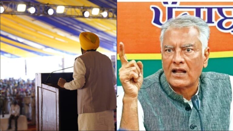 ਕਿਸਾਨਾਂ ਦੀ ਫ਼ਸਲ ਖੁੱਲ੍ਹੇ ਅਸਮਾਨ ਹੇਠ ਗੜ੍ਹੇਮਾਰੀ ਨਾਲ ਹੋ ਰਹੀ ਤਬਾਹ, ਮੁੱਖ ਮੰਤਰੀ ਬਰਸਾਤੀ ਟੈਂਟਾਂ ‘ਚ ਕਰ ਰਿਹਾ ਰੈਲੀਆਂ : ਸੁਨੀਲ ਜਾਖੜ